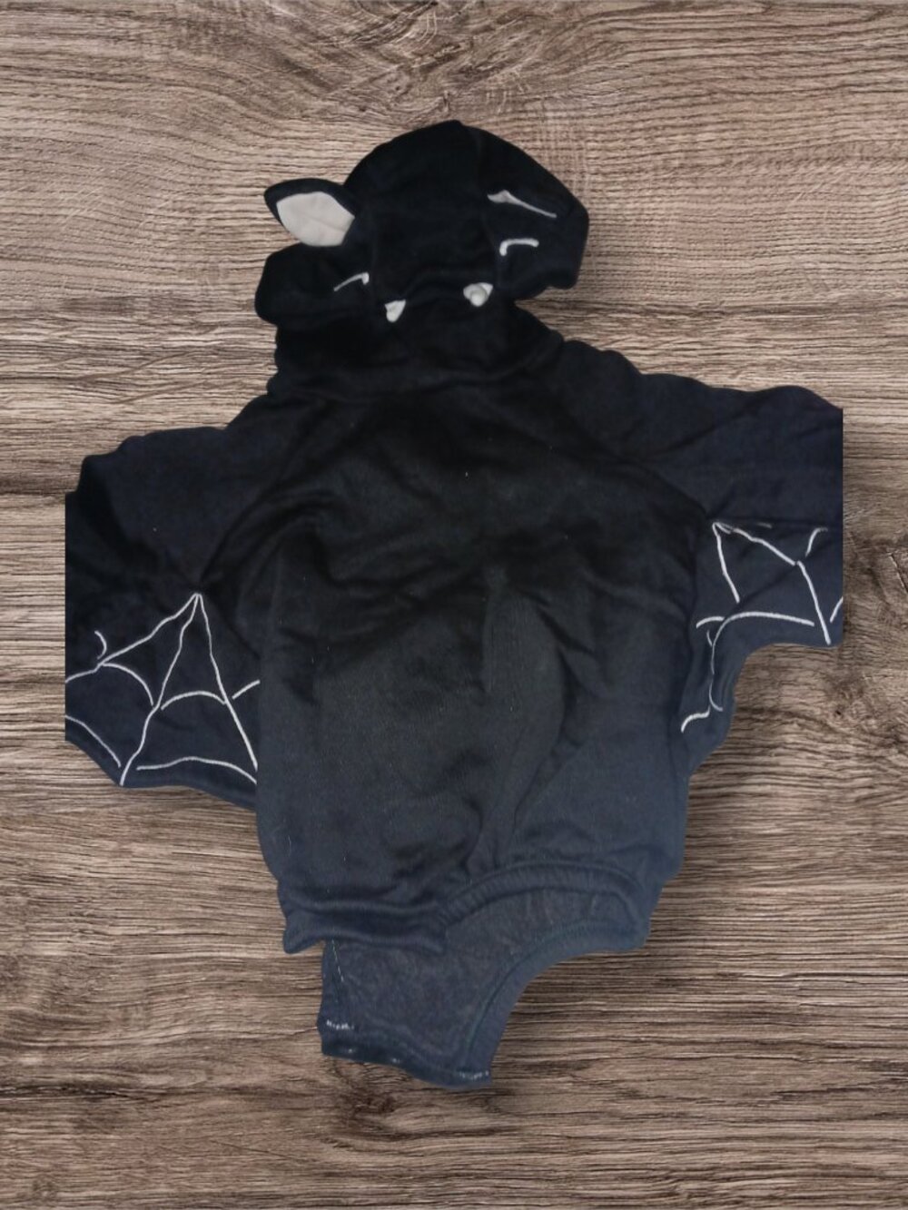 Old Navy Bat Costume Bodysuit Size 12-24 Months Halloween Outfit